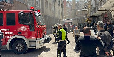 4 katlı binada yangın