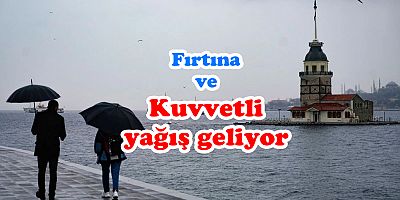 58 il için sarı kodlu uyarı