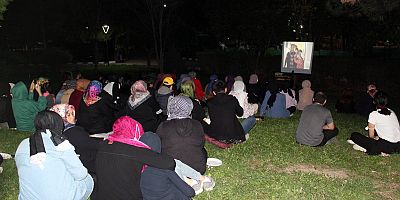 Açık havada sinema keyfi