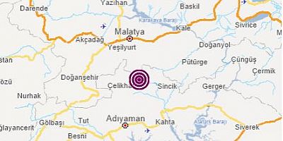 Adıyaman'da deprem