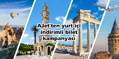 AJet’ten yurt içi indirimli bilet kampanyası