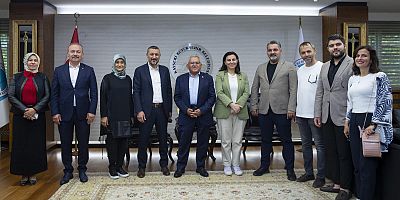 AK PARTİ GENEL MERKEZ İL KOORDİNATÖRLERİNDEN BAŞKAN BÜYÜKKILIÇ'A ZİYARET