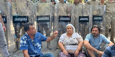 Akbelen'de çevrecilerin 'su tankeri' içeri alınmadı: Oturma eylemi başladı