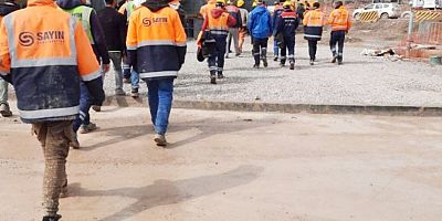 Akkuyu’da iş bırakma eylemi