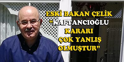 AKP'li eski bakan Çelik, Yargıtay'ın Kaftancıoğlu kararına tepki gösterdi