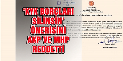 AKP-MHP REDDETTİ!