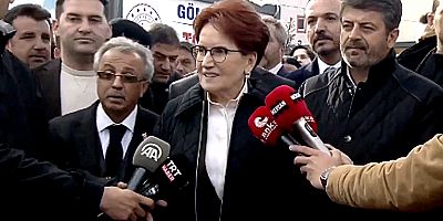 Akşener: 'Bugüne kadar hiçbir tehdide pabuç bırakmadım'