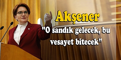 Akşener'den 'Kaftancıoğlu' kararına tepki: 'Ucube sistem'