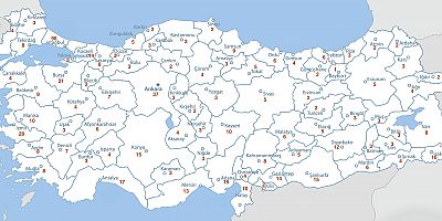 Altı ilin milletvekili sayısı değişti