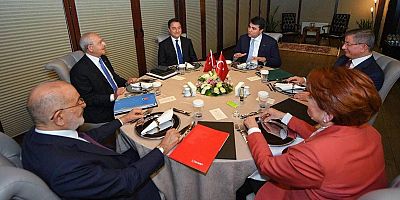 Altı lider beşinci kez toplandı
