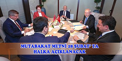 Altı liderden ortak açıklama: 