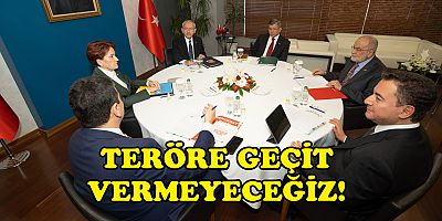 ALTI SİYASİ PARTİ GENEL BAŞKANININ ORTAK AÇIKLAMASI