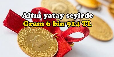 altın fiyatları haftanın son işlem gününde yatay seyrini koruyor.