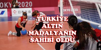 Altın madalya bizim