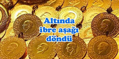 Altında ibre aşağı döndü