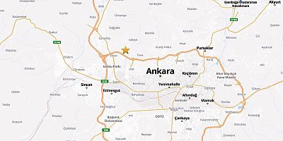 Ankara'da deprem