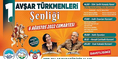AVŞAR TÜRKMENLERİ’NDE ŞENLİK HEYECANI