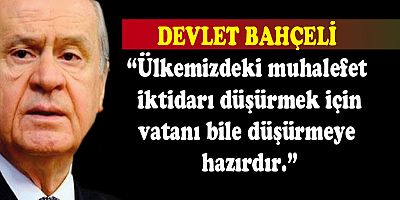 BAHÇELİ 