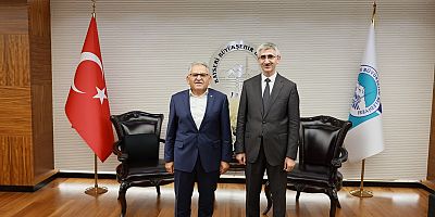 BAKAN YARDIMCISI YILMAZ’DAN BAŞKAN BÜYÜKKILIÇ’A ZİYARET