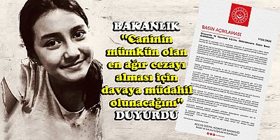 Bakanlıktan 16 yaşında öldürülen genç kızla ilgili açıklama