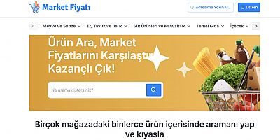 Bakanlıktan 'market fiyatı' karşılaştırma hizmeti
