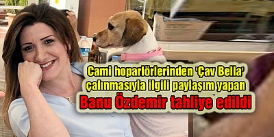 Banu Özdemir tahliye edildi...
