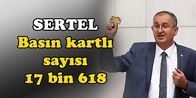 Basın kartlı sayısı 17 bin 618