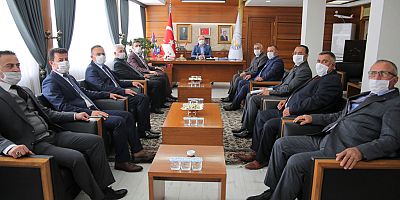 BAŞKAN BİLGİN’E TEŞEKKÜR  ZİYARETİ