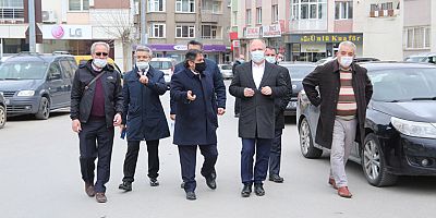 BAŞKAN BİLGİN MAHALLELERİ ZİYARET EDEREK SORUNLARI YERİNDE ÇÖZÜYOR...