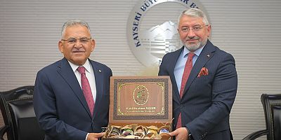 Başkan Büyükkılıç'a Çorum Belediye Başkanı Aşgın'dan Ziyaret