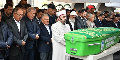 BAŞKAN BÜYÜKKILIÇ, AĞABEYİ RAMAZAN BÜYÜKKILIÇ’I EBEDİYETE UĞURLADI