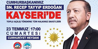 Başkan Büyükkılıç'tan Cumhurbaşkanı Erdoğan'ın Katılacağı Büyük Açılışa Davet