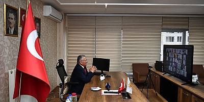 Başkan Büyükkılıç'tan Video Konferans İle Bayramlaşma