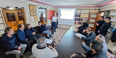 BAŞKAN ÖZTÜRK MHP İLÇE TEŞKİLATINA ÇALIŞMALARINI ANLATTI