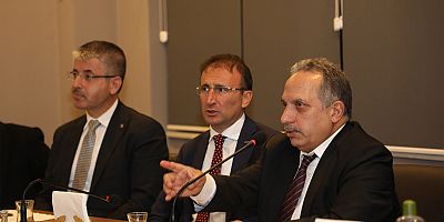 BAŞKAN YALÇIN MÜSİAD'DA PROJE VE YATIRIMLARI ANLATTI