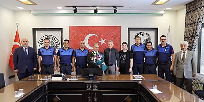 BAŞKAN YALÇIN, ZABITA HAFTASINI KUTLADI