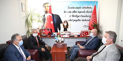 Başkanlardan MHP, CHP Ve İYİ Partiye Ziyaret