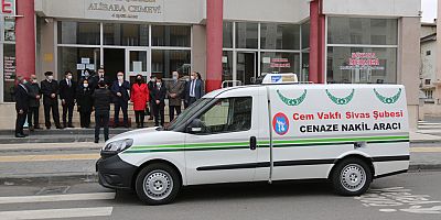 BELEDİYEDEN CEM VAKFI’NA CENAZE NAKİL ARACI...