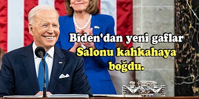 Biden'den gaf üstüne gaf