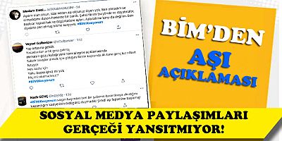 BİM'DEN AÇIKLAMA GELDİ