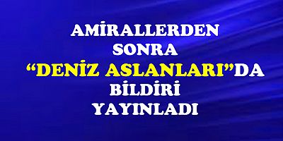 BİR BİLDİRİ DE 