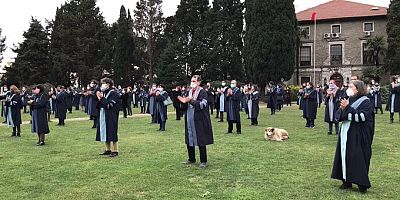 Boğaziçili akademisyenler bugün de kayyum rektör Melih Bulu'yu protesto etti