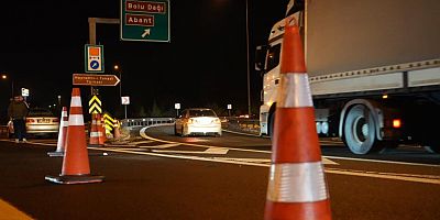 Bolu geçişinde ağır taşıt trafiğine sınırlama