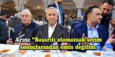 Bülent Arınç: 