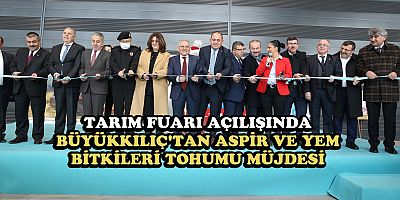 Büyükkılıç 17. Kayseri Tarım Fuarı Açılış Töreni’ne katıldı.