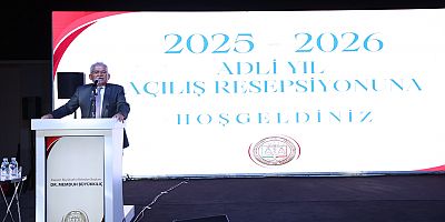 Büyükkılıç, 2025-2026 Adli Yıl Açılış Resepsiyonu'na Katıldı
