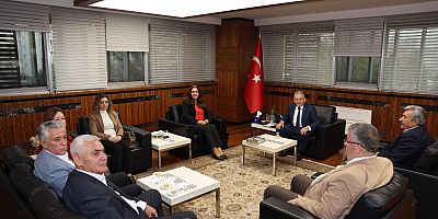  BÜYÜKKILIÇ’A KARAPINAR BELEDİYE BAŞKANI GÜNEŞ VE UMUT ÇINARI DERNEĞİ’NDEN ZİYARET