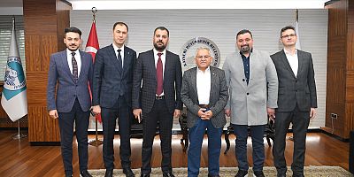 Büyükkılıç'a Kaymos'un Yeni Yönetiminden Ziyaret
