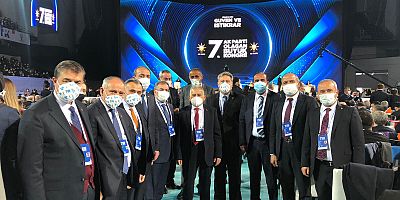 BÜYÜKKILIÇ, AK PARTİ 7. OLAĞAN BÜYÜK KONGRESİ'NE KATILDI