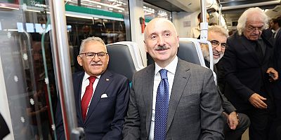Büyükkılıç, Ankara'da Yeni Tramvay Hattının İlk Tramvay Aracı Teslim Törenine Katıldı